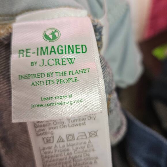 Reimagined by J Crew denim cut off shorts size 25 - Picture 5 of 6